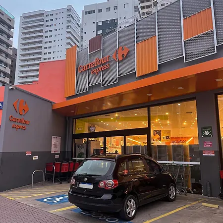 Ap Canto Do Forte Com Wi-Fi, Tv E Varanda Praia Grande  Exterior photo